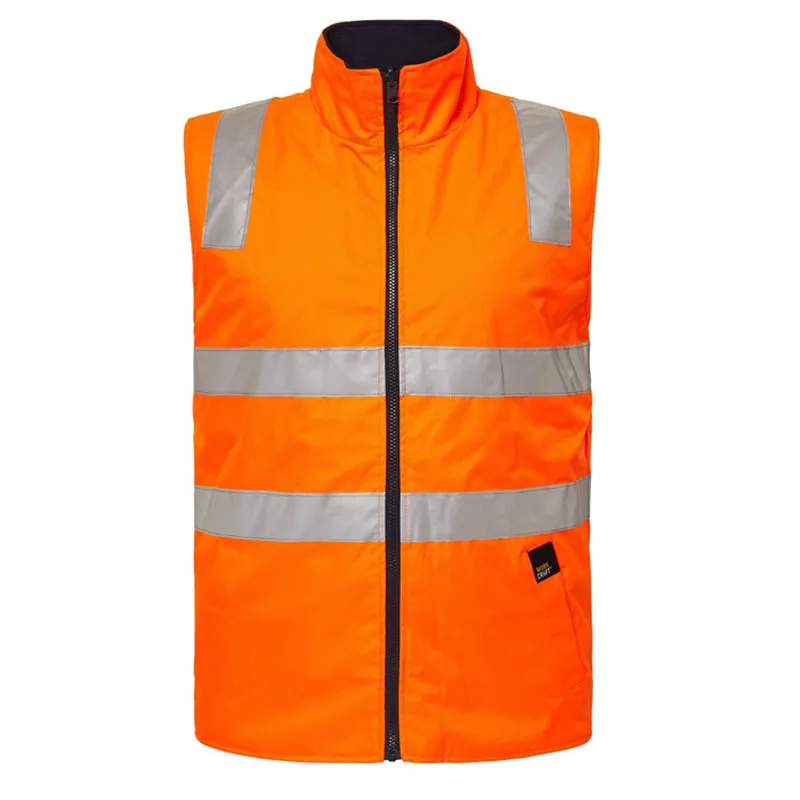 NCC Hi Vis D/N Reversible Fleece Vest with Tape
